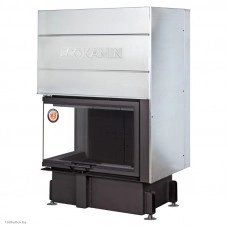 Топка каминная ЭкоКамин Дельта 800 LB (черный шамот)