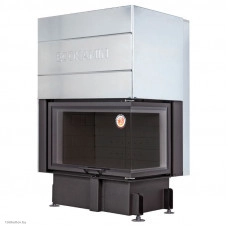 Топка каминная ЭкоКамин Дельта 800 RB (черный шамот)