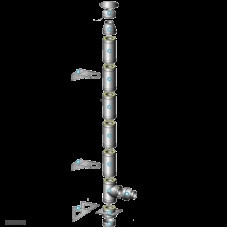 Комплект дымохода TIS D150/250 мм AISI 304-0.8мм AISI 430-0.5мм (5 метров)
