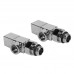 Набор дизайн-вентелей Royal Thermo CUBE осевой (хром)1/2" (RTE 56.003)