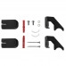 Комплект настенных регулируемых кронштейнов с дюбелями Royal Thermo Design 80 черн. (RTD80B)
