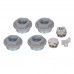 Комплект монтажный Royal Thermo 1"x 1/2 cеребристый (RT1/2S)