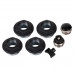 Комплект монтажный Royal Thermo 1"x 1/2 черный (RT1/2B)