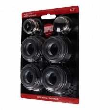 Комплект монтажный Royal Thermo 1"x 1/2 черный (RT1/2B)