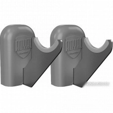 Комплект настенных регулируемых кронштейнов с дюбелями Royal Thermo Design 80 серебристые (RTD80S)