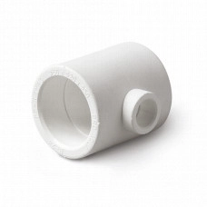 П/П Тройник переходной 50х20х50 белый PRO AQUA PA14559P