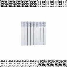 Радиатор алюминиевый SAS S500F2 500/100 (10 секций)