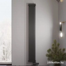 Радиатор стальной Faberg Extra 2 (8 секций, серый матовый RAL-7021)