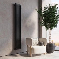 Радиатор стальной Faberg Extra 3 (6 секций, черный матовый RAL-9005)