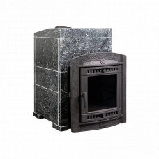 Печь для бани ProMetall Атмосфера L в облицовке Пироксенит+ КОРЗИНА