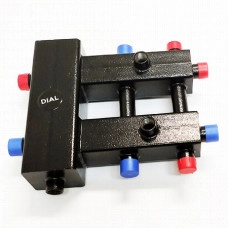 Гидрострелка + коллектор DIAL STGRM3/40 (1 контур вверх + 1 контур вниз и 1 бок, 3/4" + 3 по 3/4", 40 кВт)