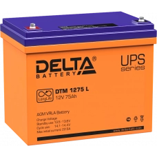 Аккумуляторная батарея 12V/75Ah Delta DTM 1275 L