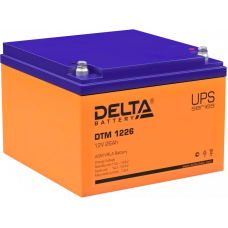 Аккумуляторная батарея 12V/26Ah Delta DTM 1226
