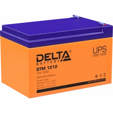 Аккумуляторная батарея 12V/12Ah Delta DTM 1212