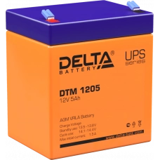 Аккумуляторная батарея 12V/5Ah Delta DTM 1205