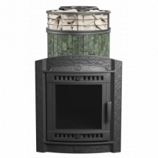 Печь для бани ProMetall Атмосфера L Змеевик ламель+сетка С ТОННЕЛЕМ