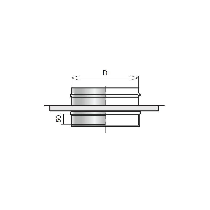 Верх. крепл. (розетта) 430-1,0мм d110