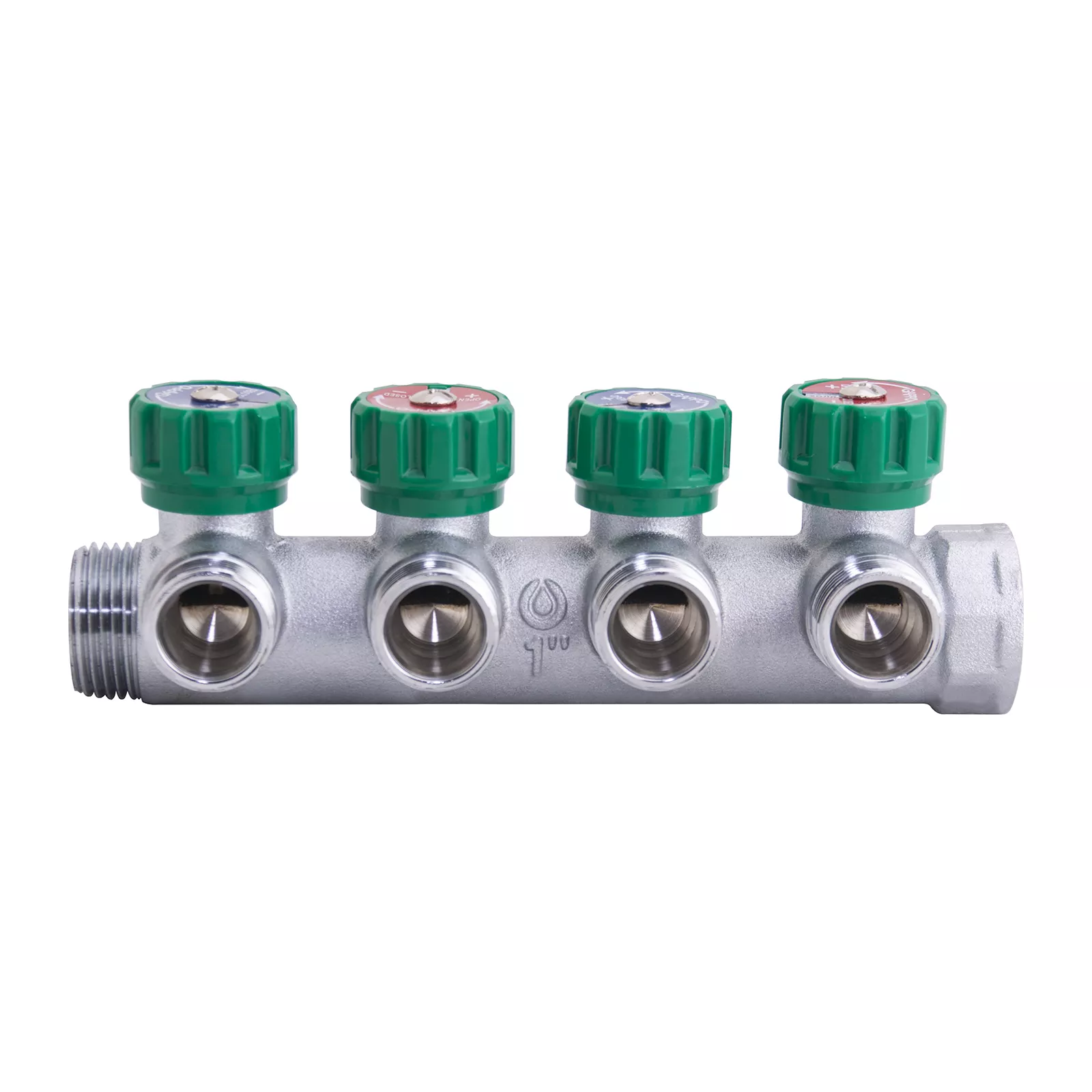 Коллектор Gappo G1002.02 (регулируемый, евроконус, ВР-НР, 1x3/4x2 вых)