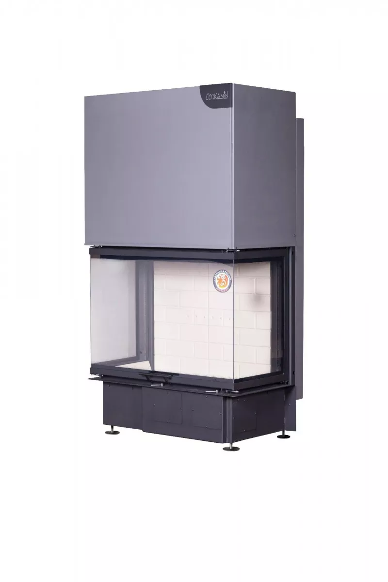 Топка каминная ЭкоКамин Дельта 800 принтинг