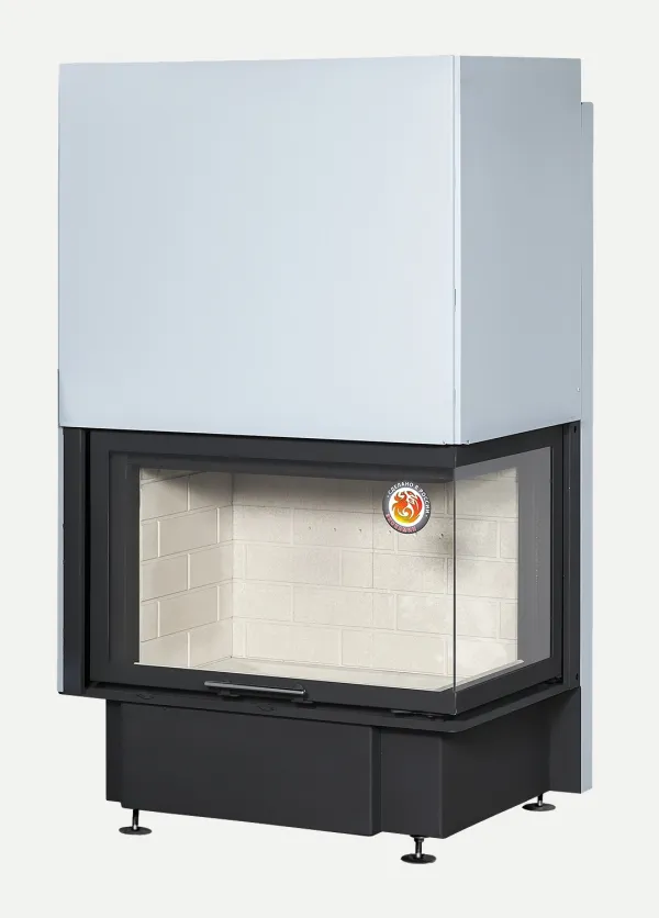 Топка каминная ЭкоКамин Дельта 800R принтинг