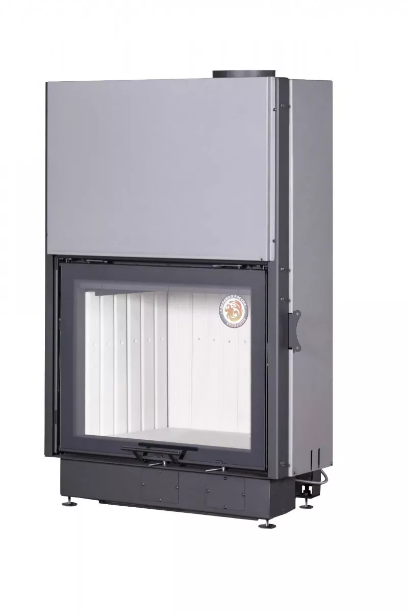 Топка каминная ЭкоКамин Вега 800 принтинг с подовым горением